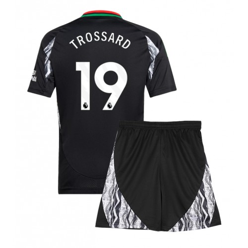 Arsenal Leandro Trossard #19 Gostujuci Dres za djecu 2024-25 Kratak Rukav (+ Kratke hlače)